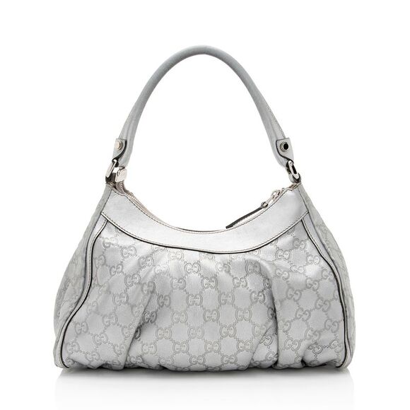 Gucci Metallic Guccissima Leather D Ring Small Hobo - Picture 3 of 15